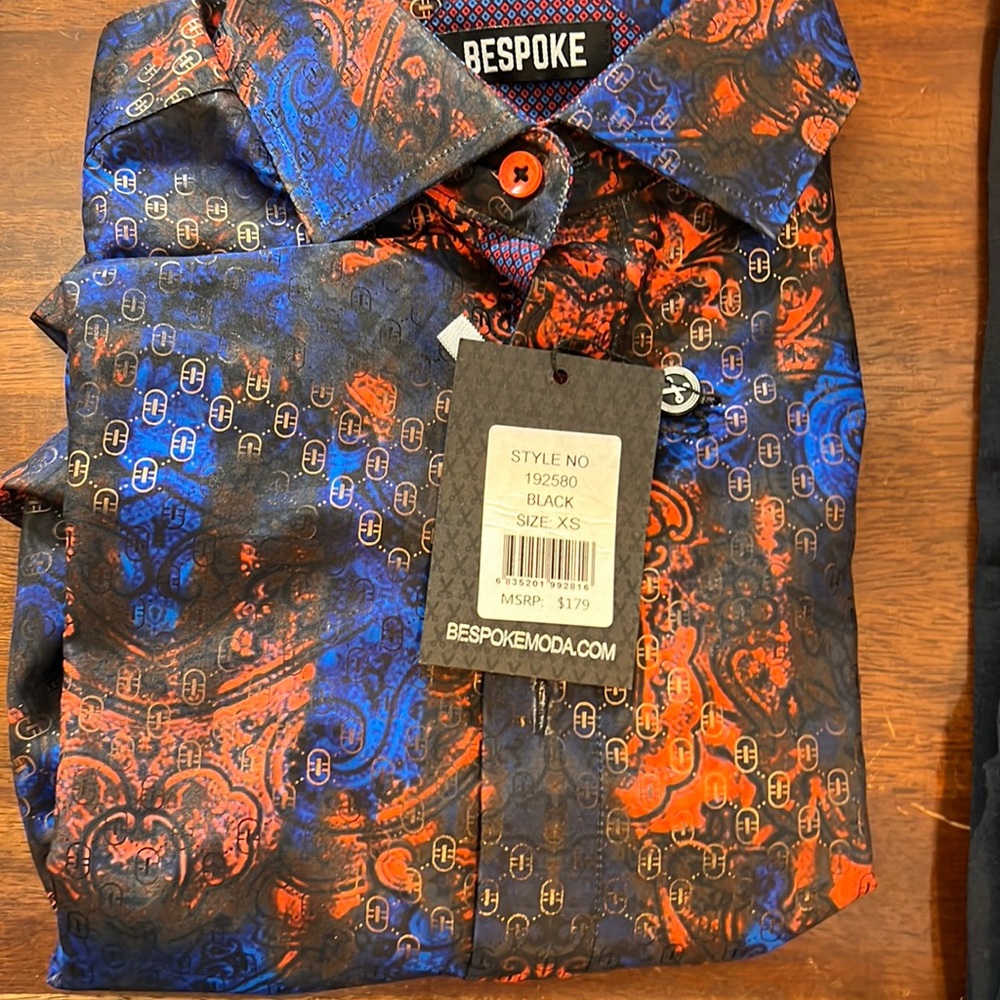 Long sleeved patterned shirt